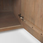 Buffet Talia à cannelures, couleur naturelle