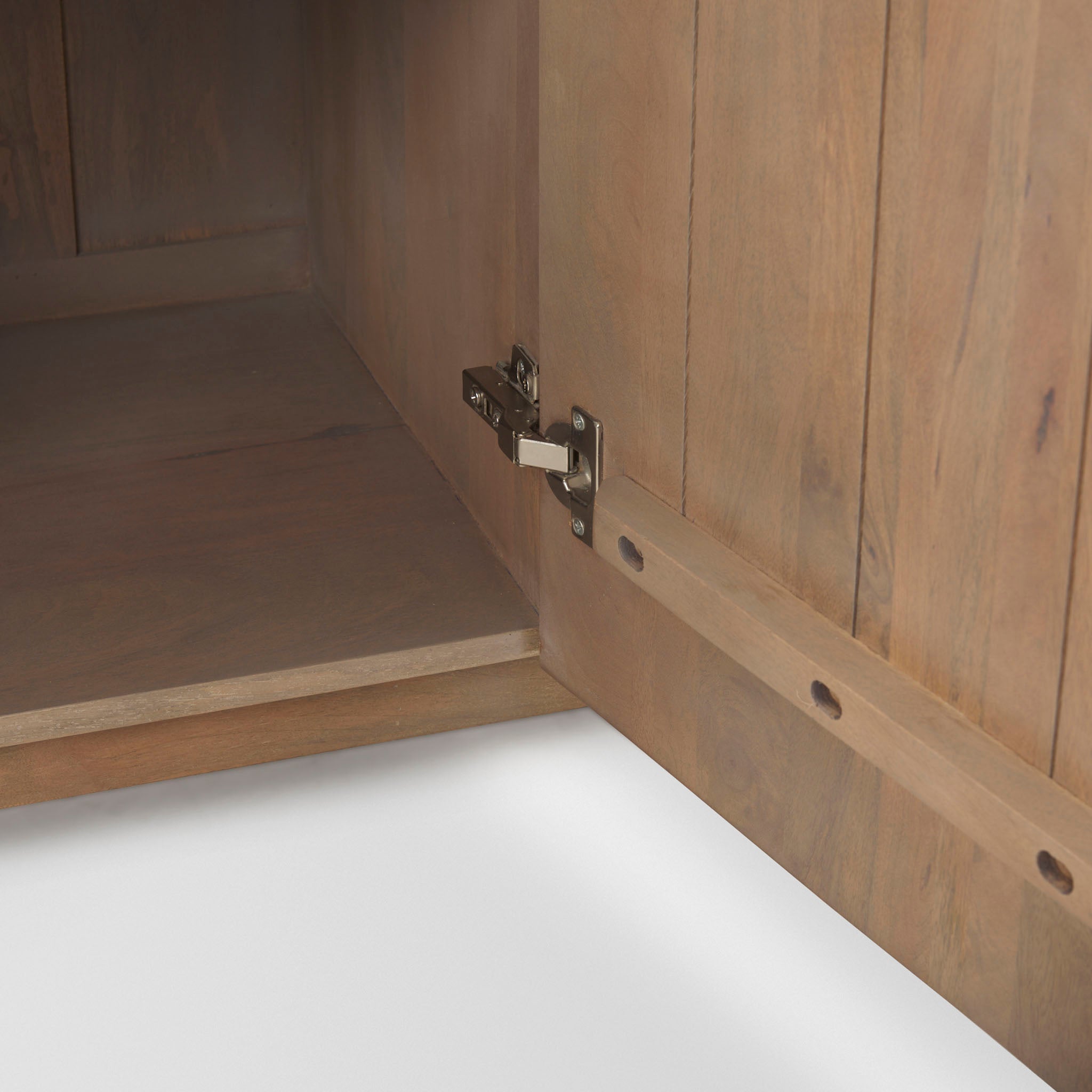 Buffet Talia à cannelures, couleur naturelle