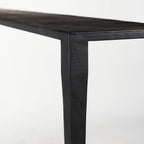 Table console en fer noir Tritan