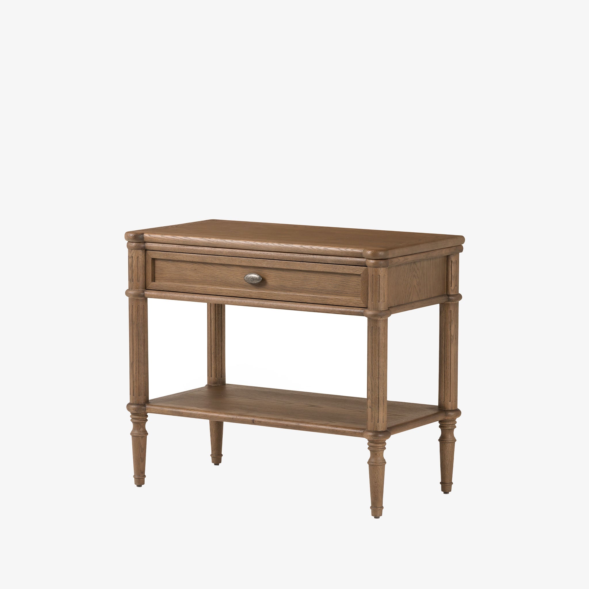 Table de chevet Toulouse Four Hands en chêne toasté 