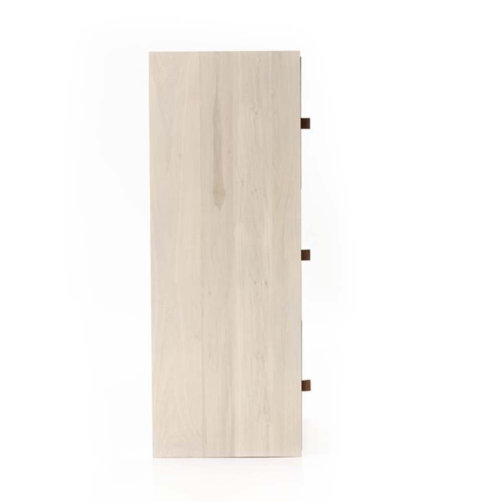 Bureau modulaire Four Hands Trey en peuplier couleur tourterelle