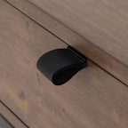 Table de chevet Four Hands Trey en Auburn Poplar