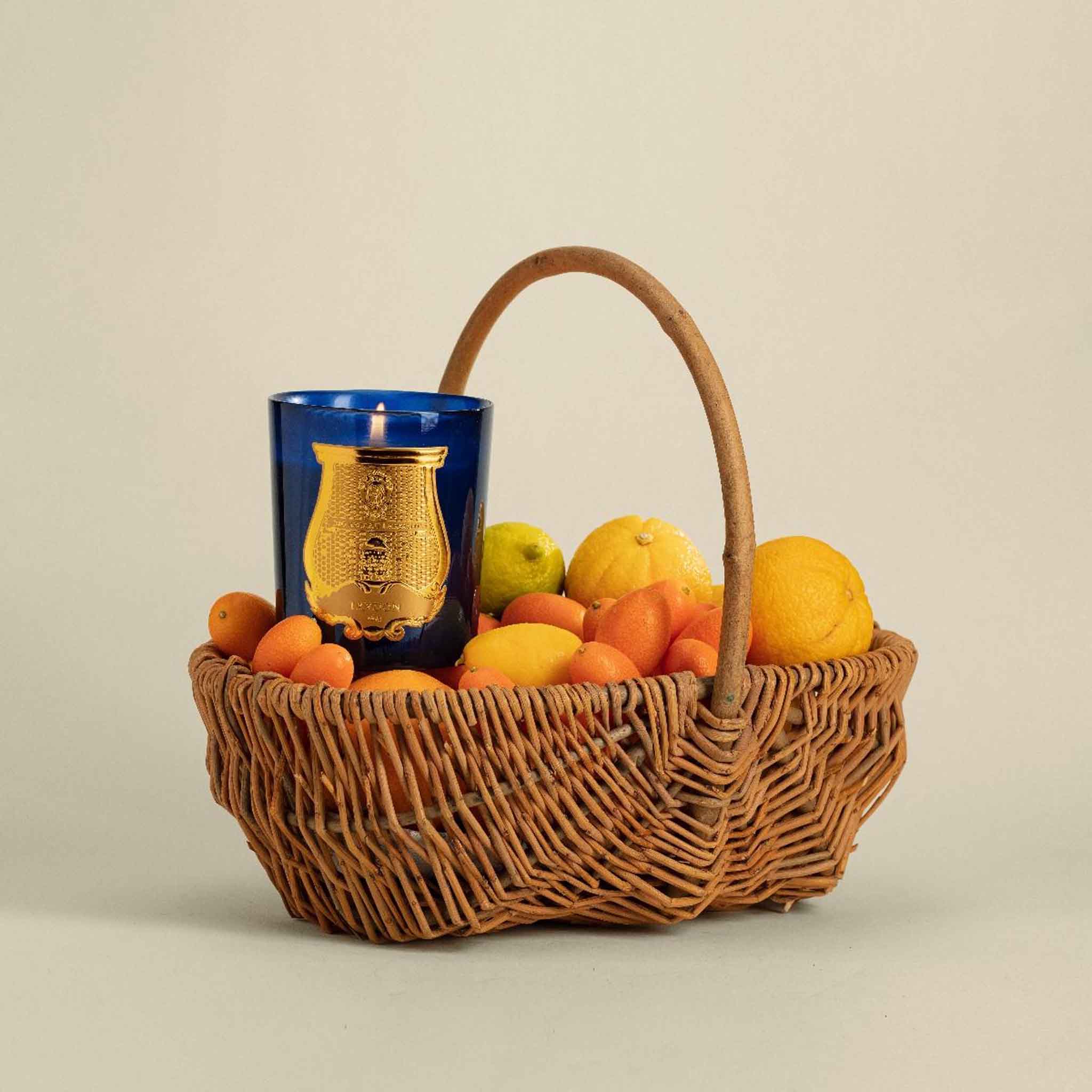 Bougie Trudon Reggio aux notes d'agrumes de Calabre