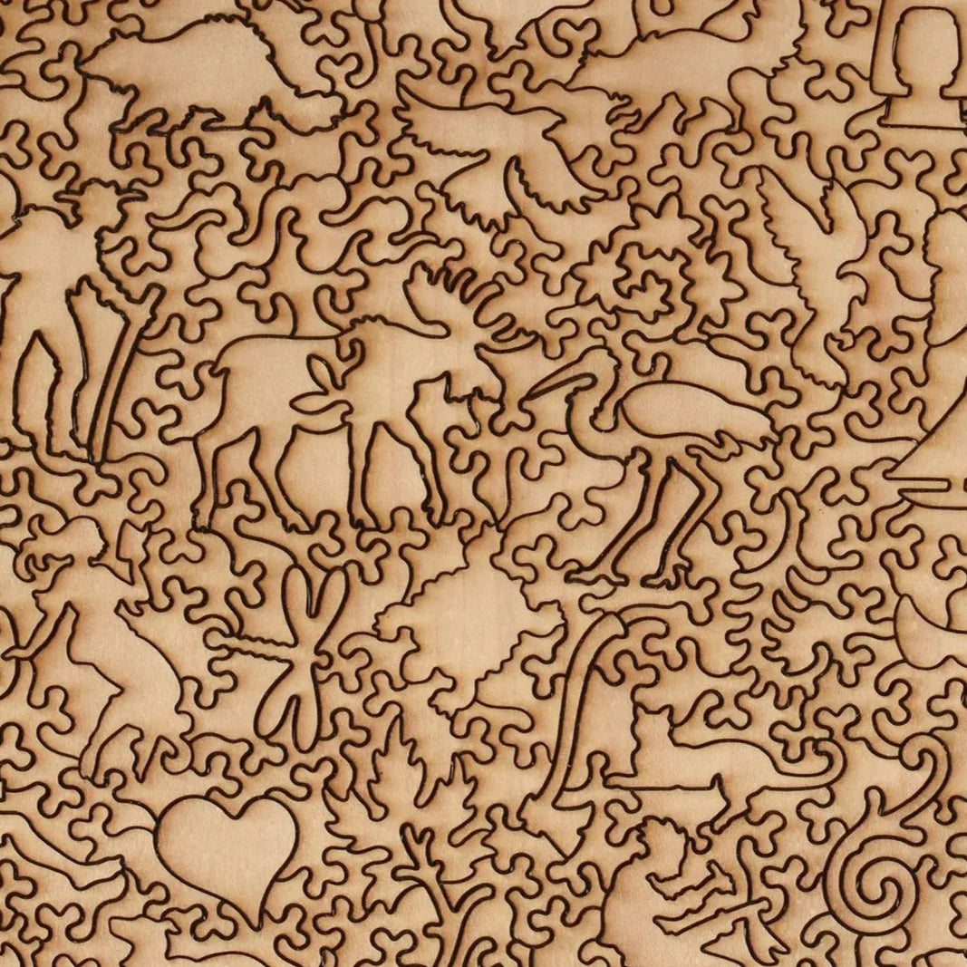 Liberty Puzzle Bienvenue dans la cabane