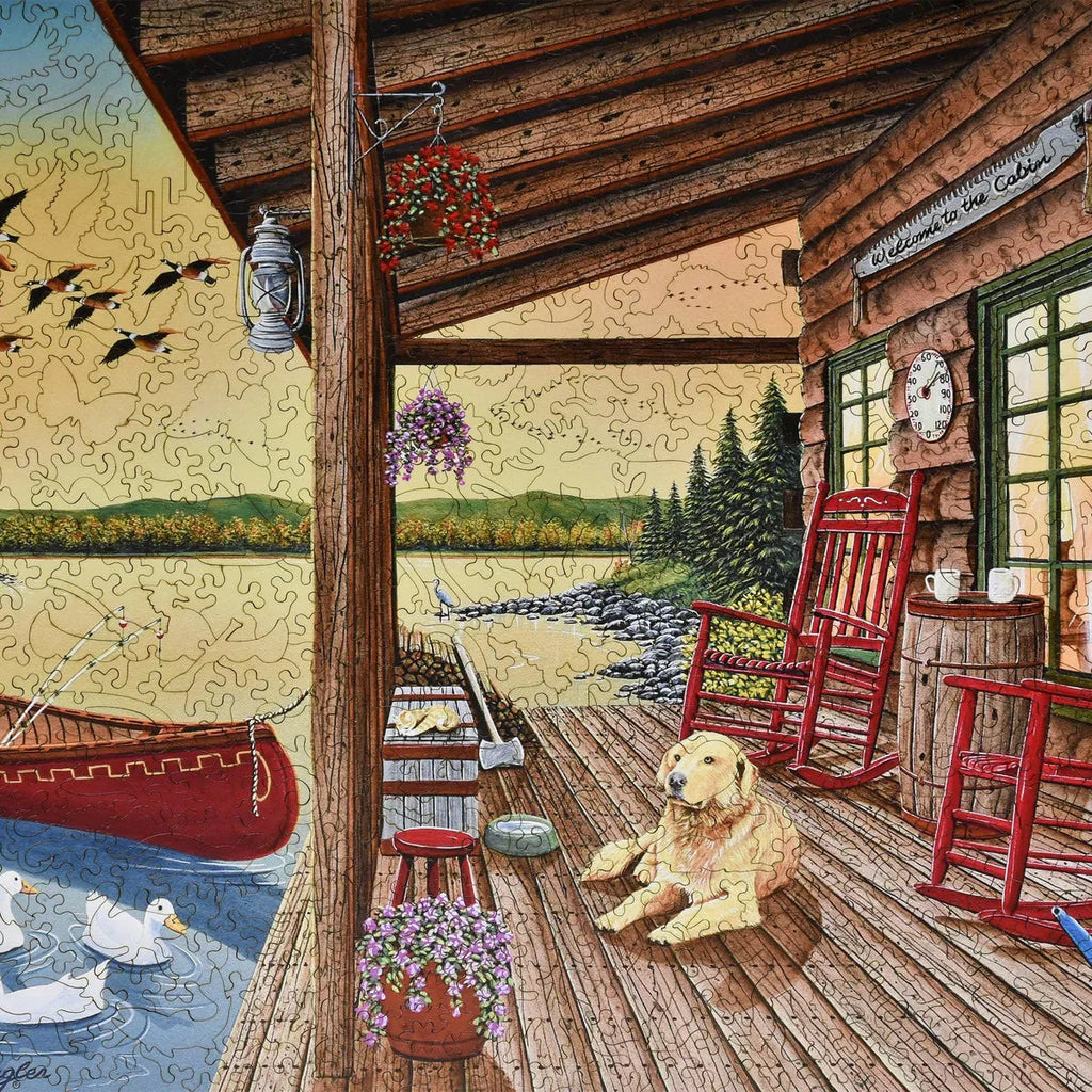 Liberty Puzzle Bienvenue dans la cabane