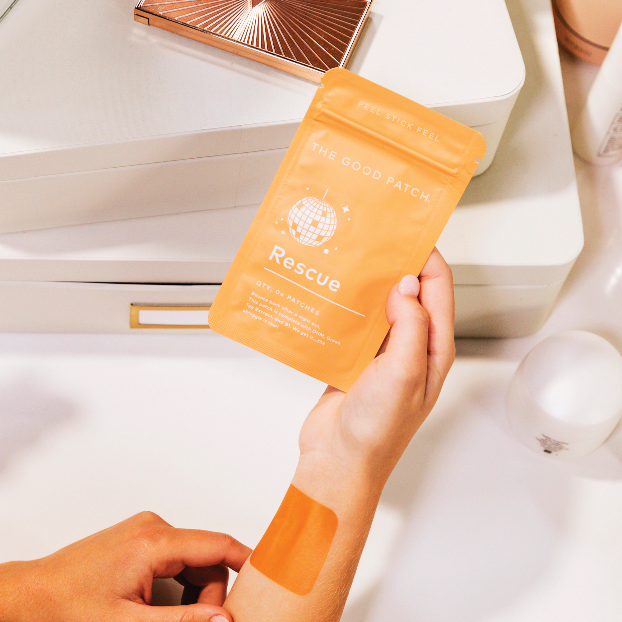 Patch de bien-être portable Rescue