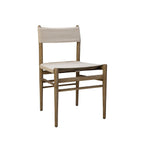 Chaise de salle à manger en lin Preston