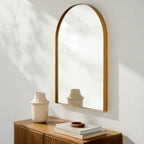 Miroir décoratif en forme d'arche de Carbondale