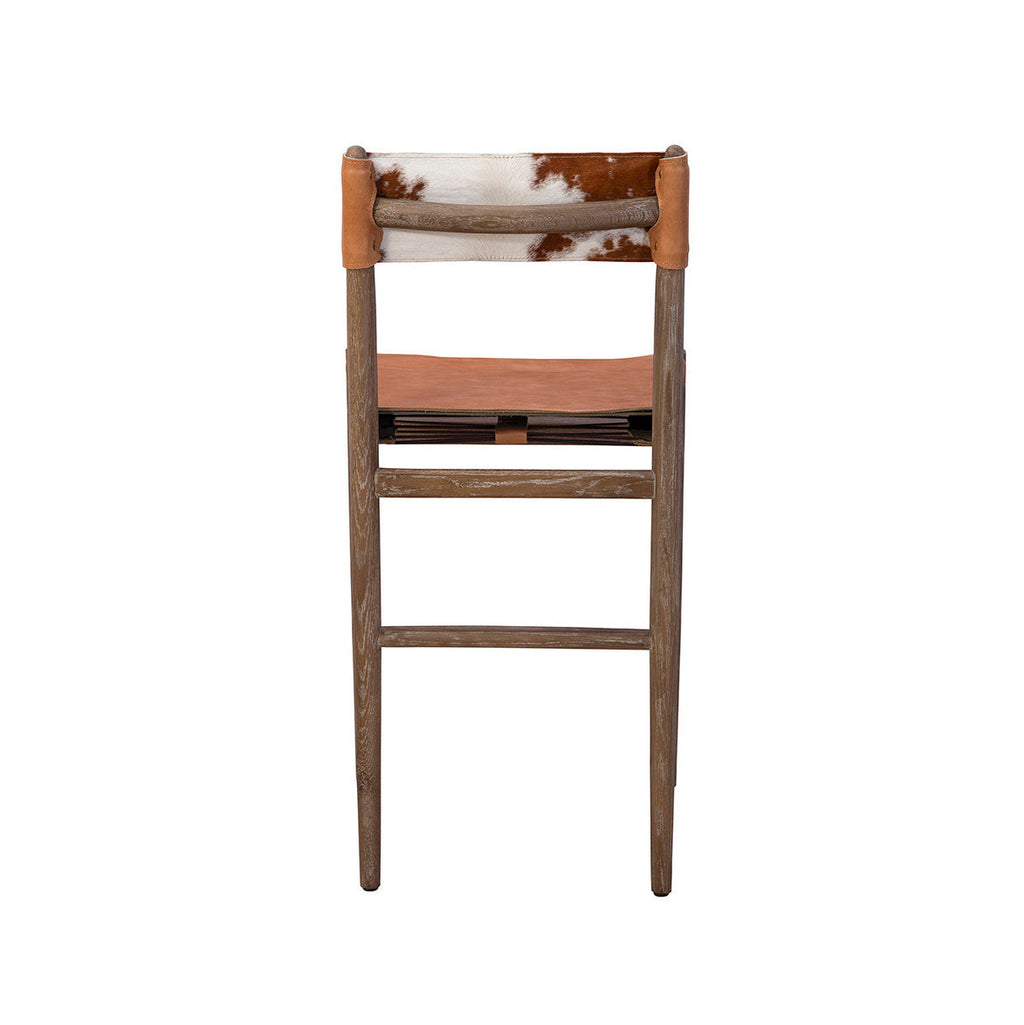 Tabouret de bar en cuir Preston