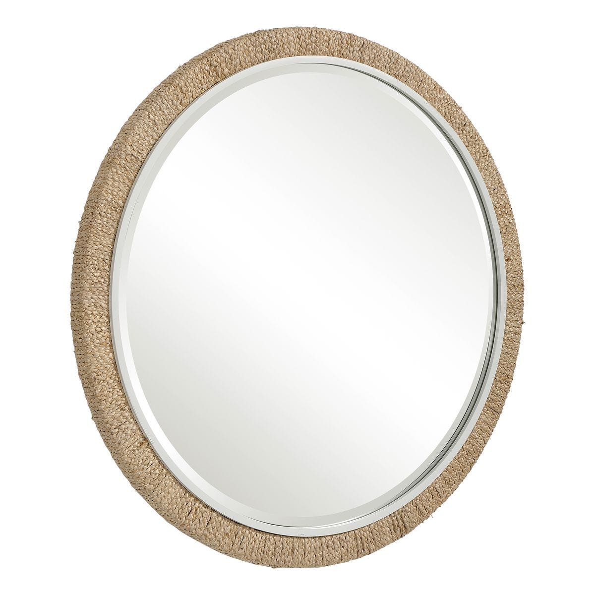 Miroir rond décoratif Carsten