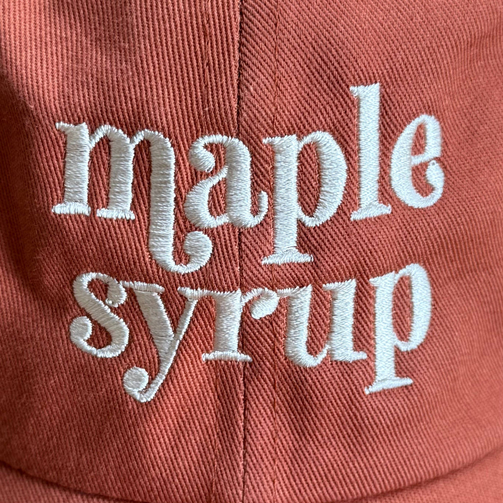 Casquette de baseball au sirop d'érable