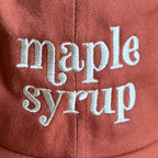 Casquette de baseball au sirop d'érable