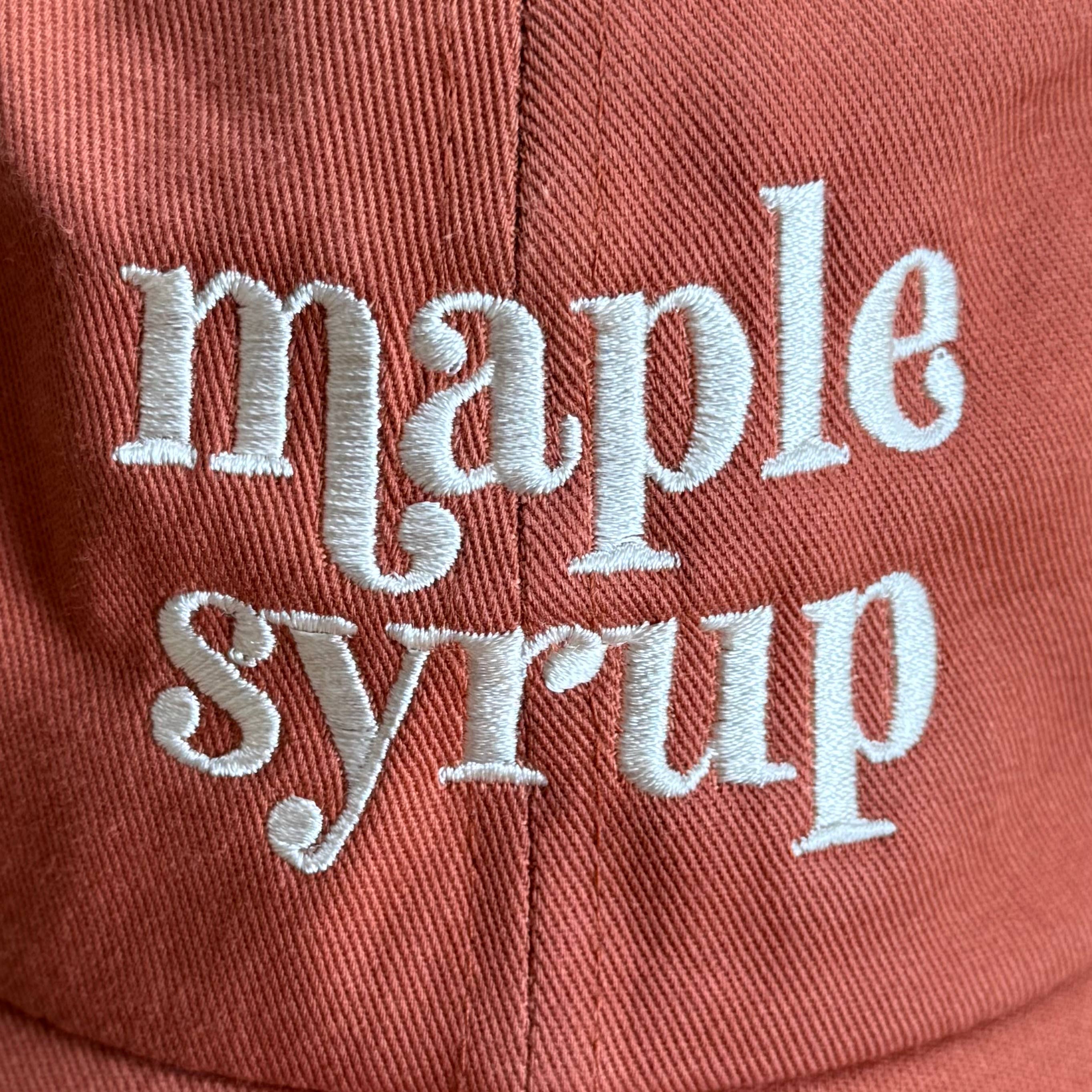 Casquette de baseball au sirop d'érable