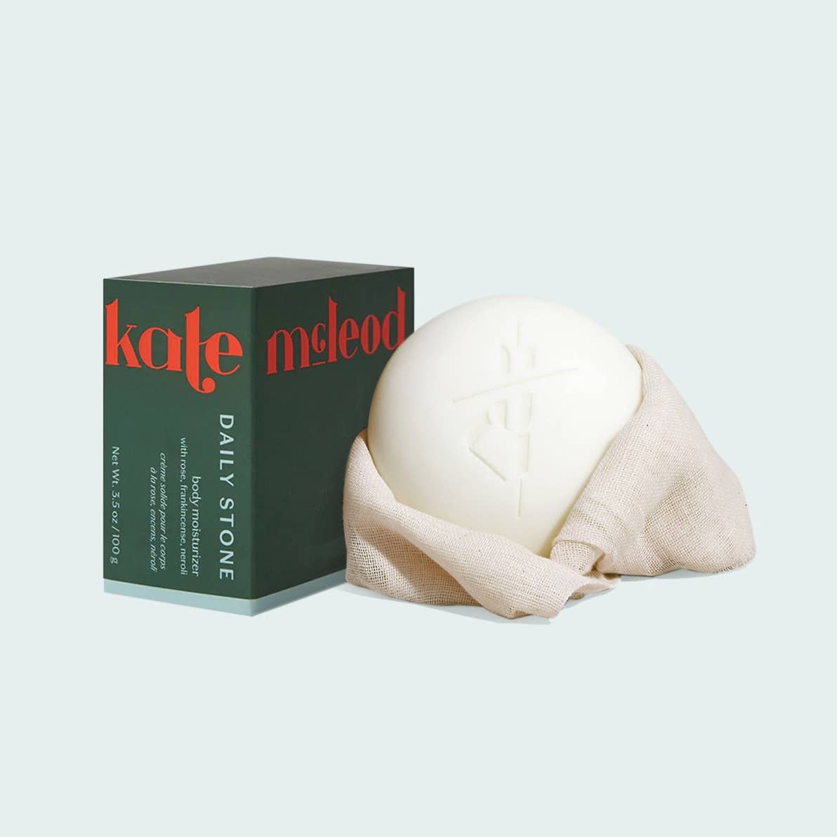 Pain de lotion hydratante intense Daily Stone de Kate McLeod