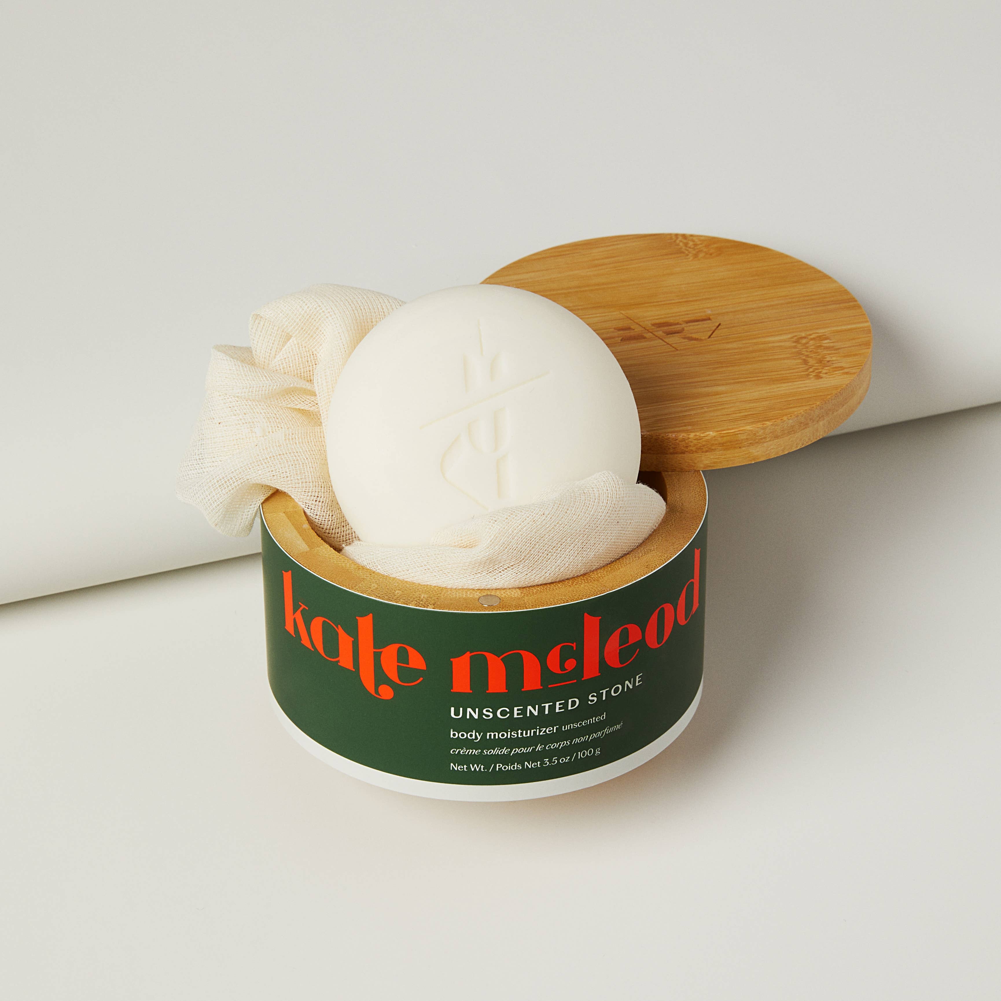 Pain de lotion hydratante intense sans parfum Kate McLeod