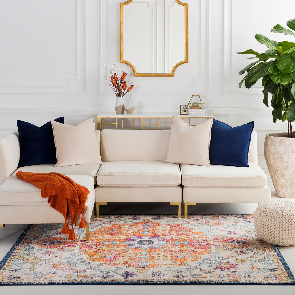 Miroir décoratif Joslyn en or doré