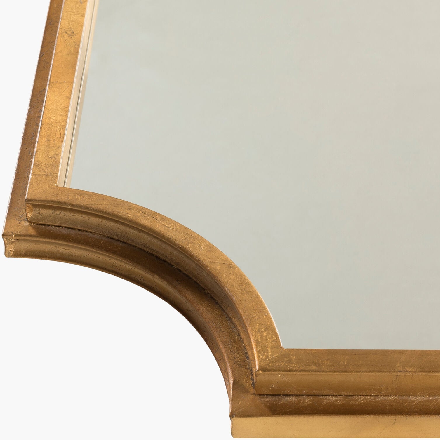 Miroir décoratif Joslyn en or doré