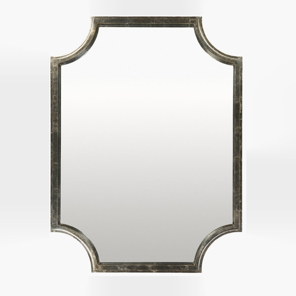 Miroir décoratif Joslyn en argent doré
