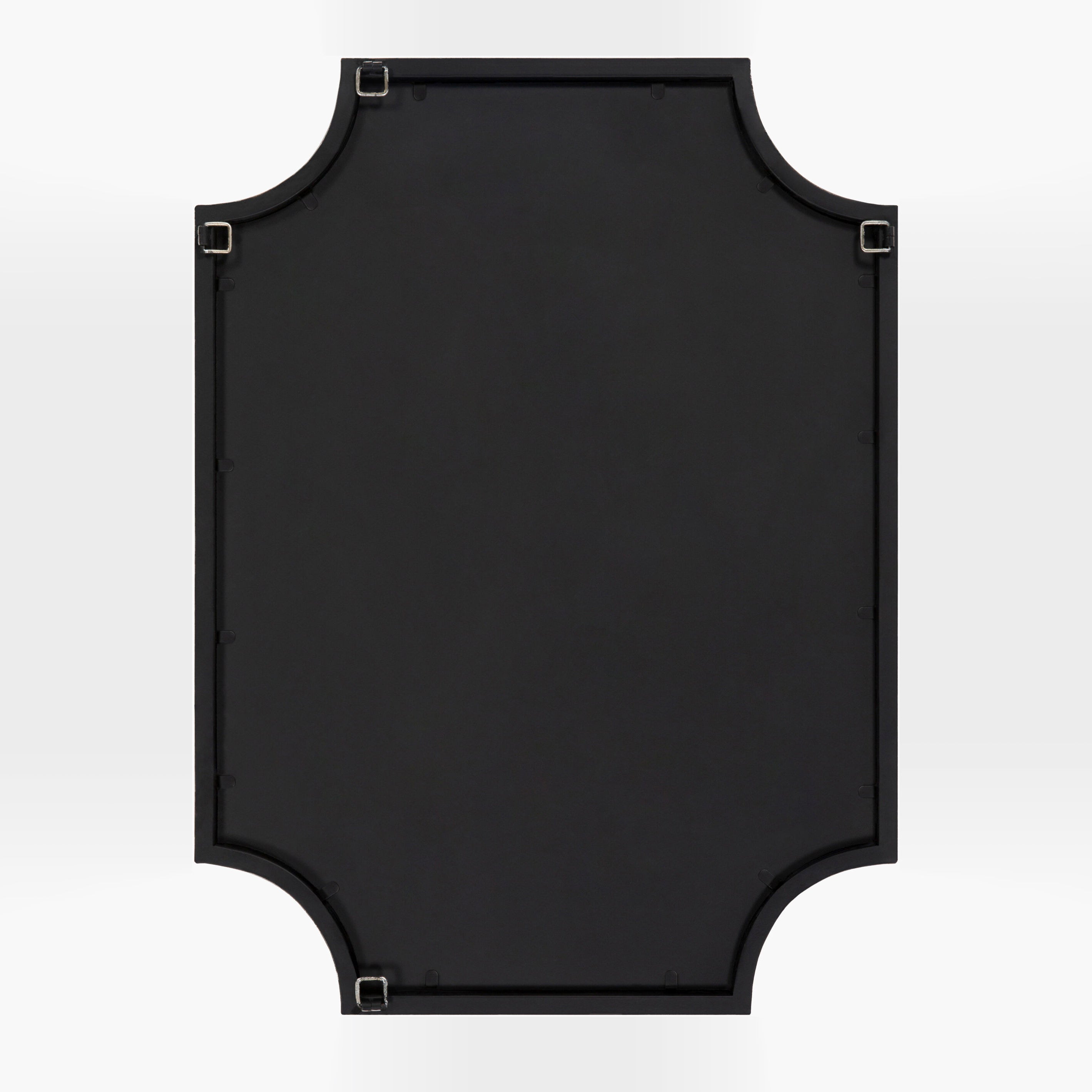 Miroir décoratif Joslyn en argent doré