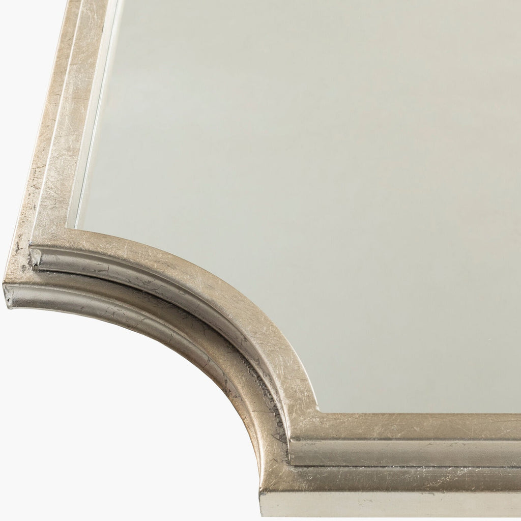 Miroir décoratif Joslyn en argent doré