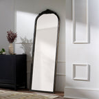 Miroir pleine longueur Noya finition brun foncé