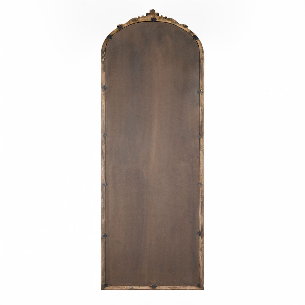 Miroir pleine longueur Noya finition brun foncé