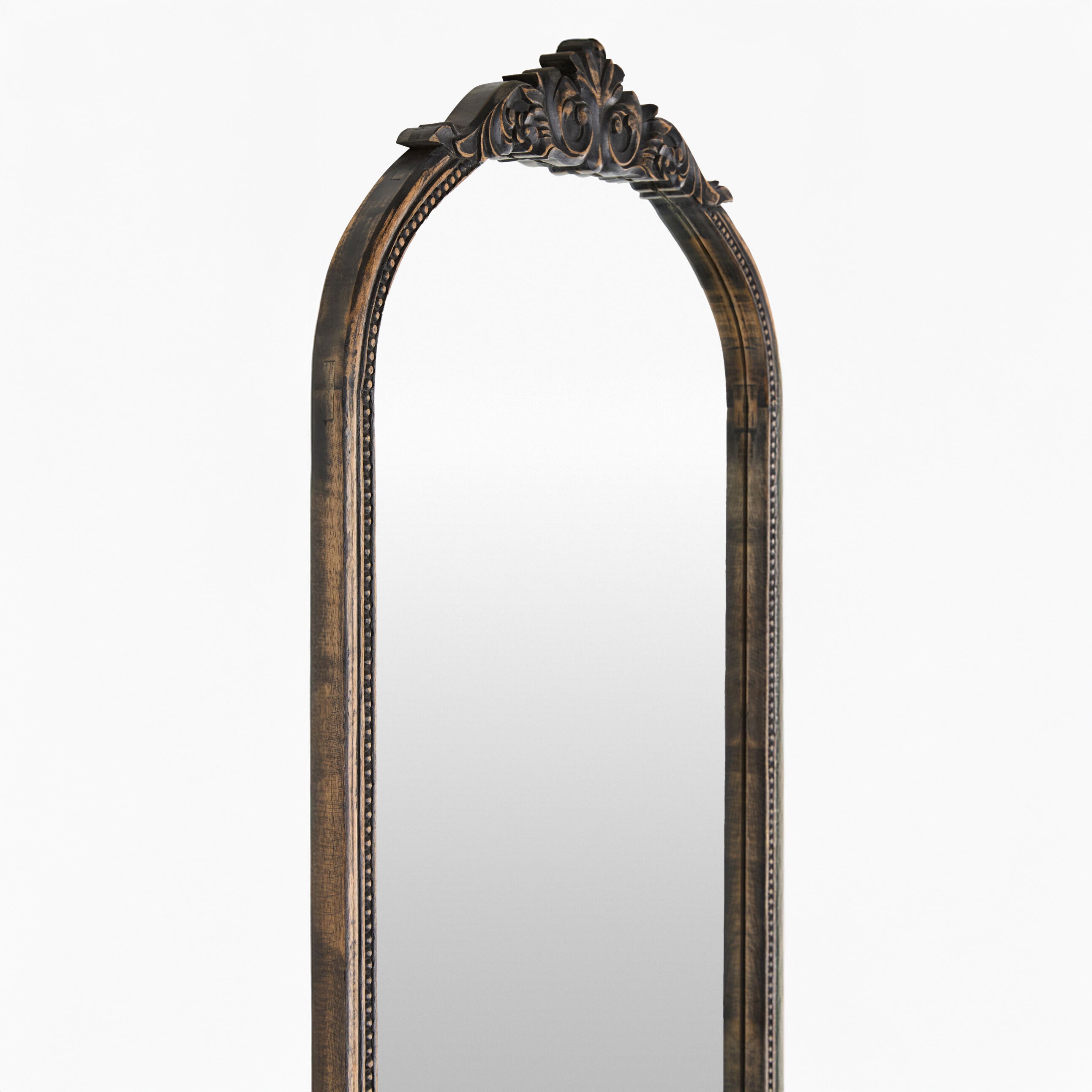 Miroir pleine longueur Noya finition brun foncé