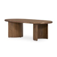 Table basse Four Hands Paden 51 en acacia brun vieilli