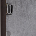 Miroir décoratif Aarlen en noir antique