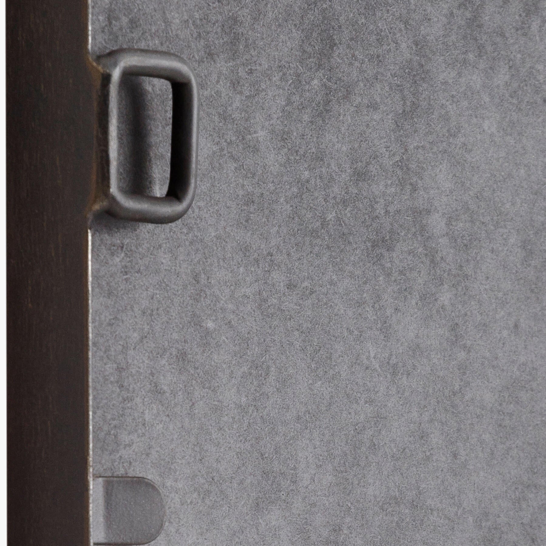 Miroir décoratif Aarlen en noir antique