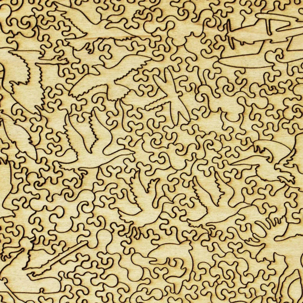 Liberty Puzzles Deux chaises rouges