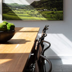 Tabouret de bar Four Hands Wharton en marron vieilli